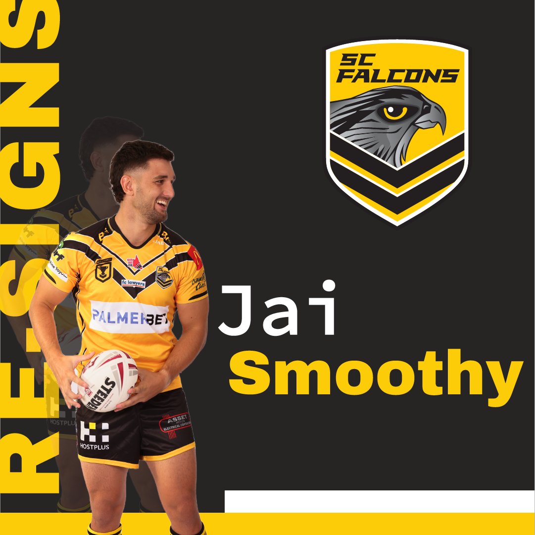 SC_Falcons's tweet photo. We are excited to announce that Jai Smoothy has re-signed with the SC Falcons for the 2023 season! Jai was a key part of our u21 team this year. π
We are looking forward to seeing Jai in our Hostplus Cup squad. π¦
#OurTeamOurTown #SCFalcons #HostPlusCup https://t.co/zozH9O5bAz
