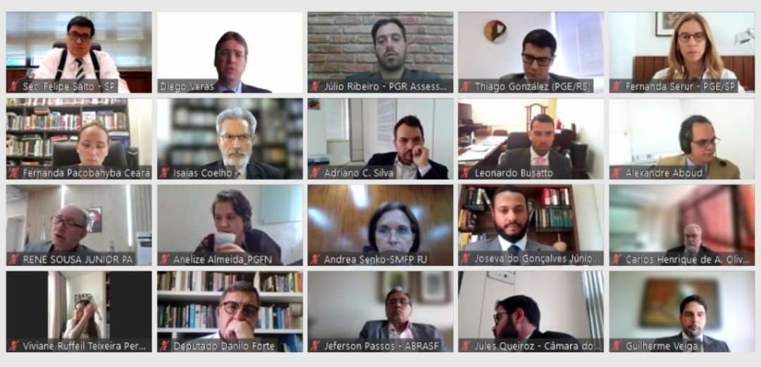 Abrasf's tweet photo. Nosso presidente, @passosjdp, participou nesta terça-feira (25) de mais uma audiência realizada pelo @STF_oficial, para buscar acordo sobre as novas legislações que limitam o #ICMS incidente sobre #combustíveis, #energiaelétrica, #comunicações e #transportecoletivo. https://t.co/hvQUBExbJh