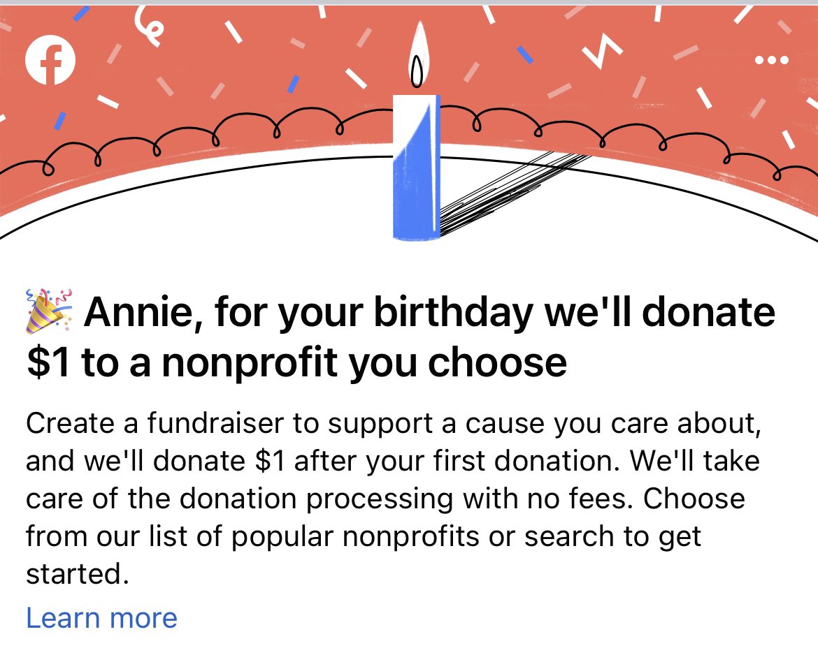 omniaextares1's tweet photo. Wow it’s so cool a multi billion dollar company is going to donate a whole $1 on my behalf. Thanks, @facebook https://t.co/KAMWPtRaM3