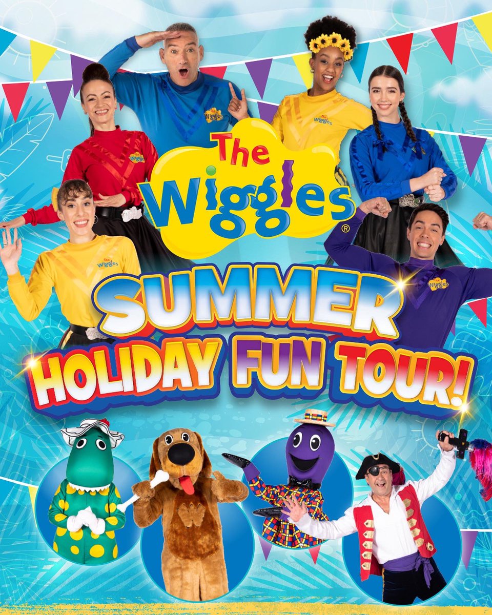The Wiggles on Twitter "Tickets to our Summer Holiday Fun Tour are now