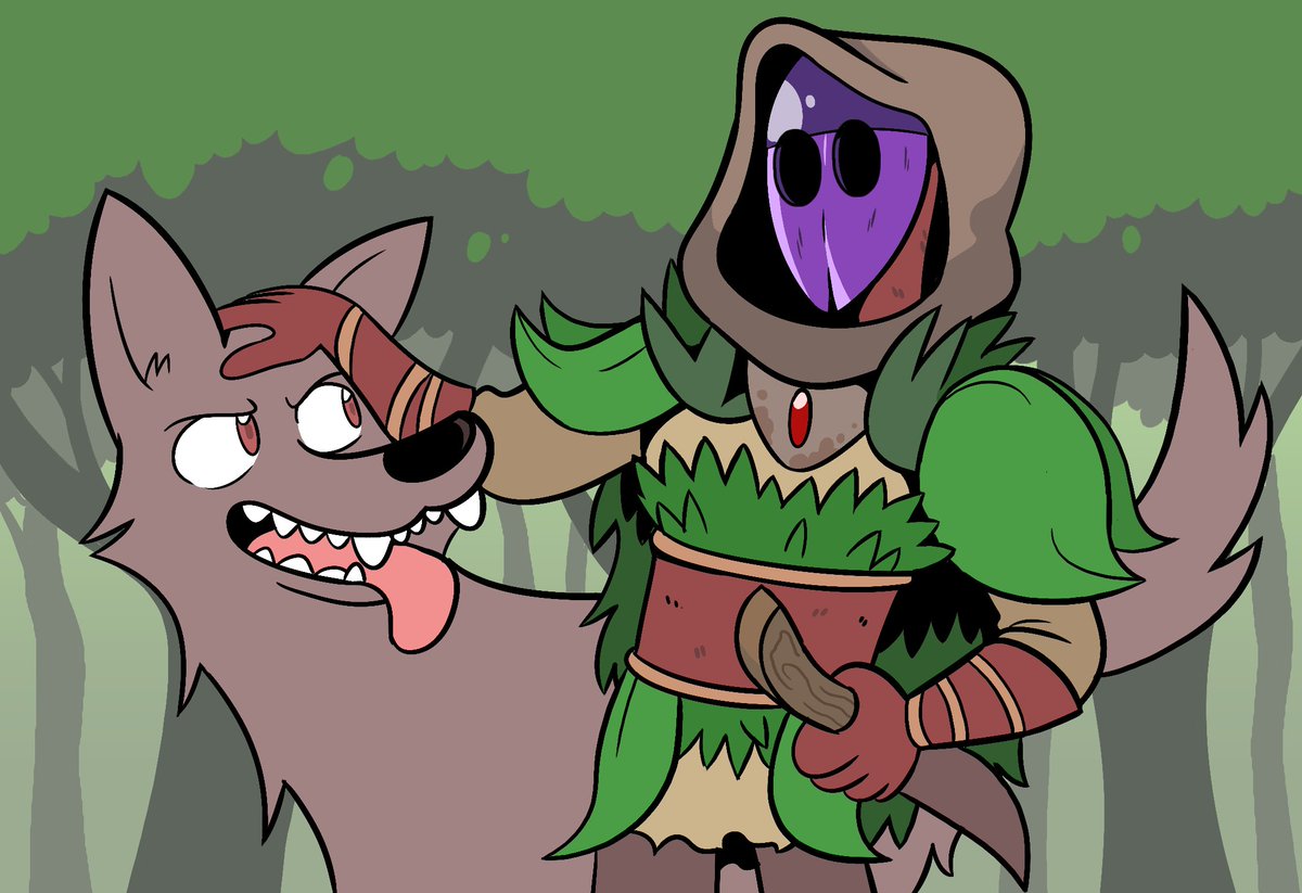 「Hi. <3 I'm opening just a handful of 」|AC Stuart - Get Awoo! Volume 1! Link in bioのイラスト
