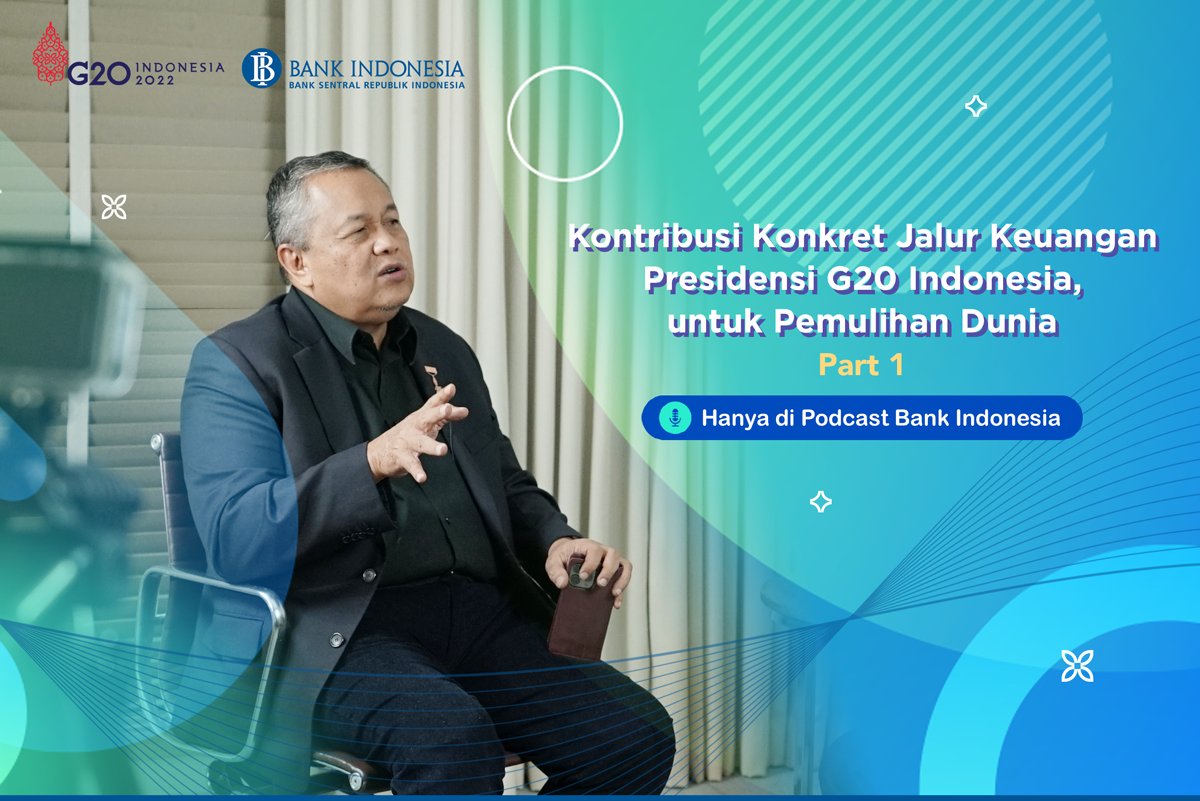 bank_indonesia's tweet photo. #SobatRupiah, pertemuan terakhir jalur keuangan Presidensi #G20Indonesia telah sukses dilangsungkan. 
Sejumlah harapan disuarakan agar dunia bisa segera #PulihBersama. 
Apa saja capaian konkretnya? 

https://t.co/hNd19qiiGY https://t.co/bIoY4hC7wy