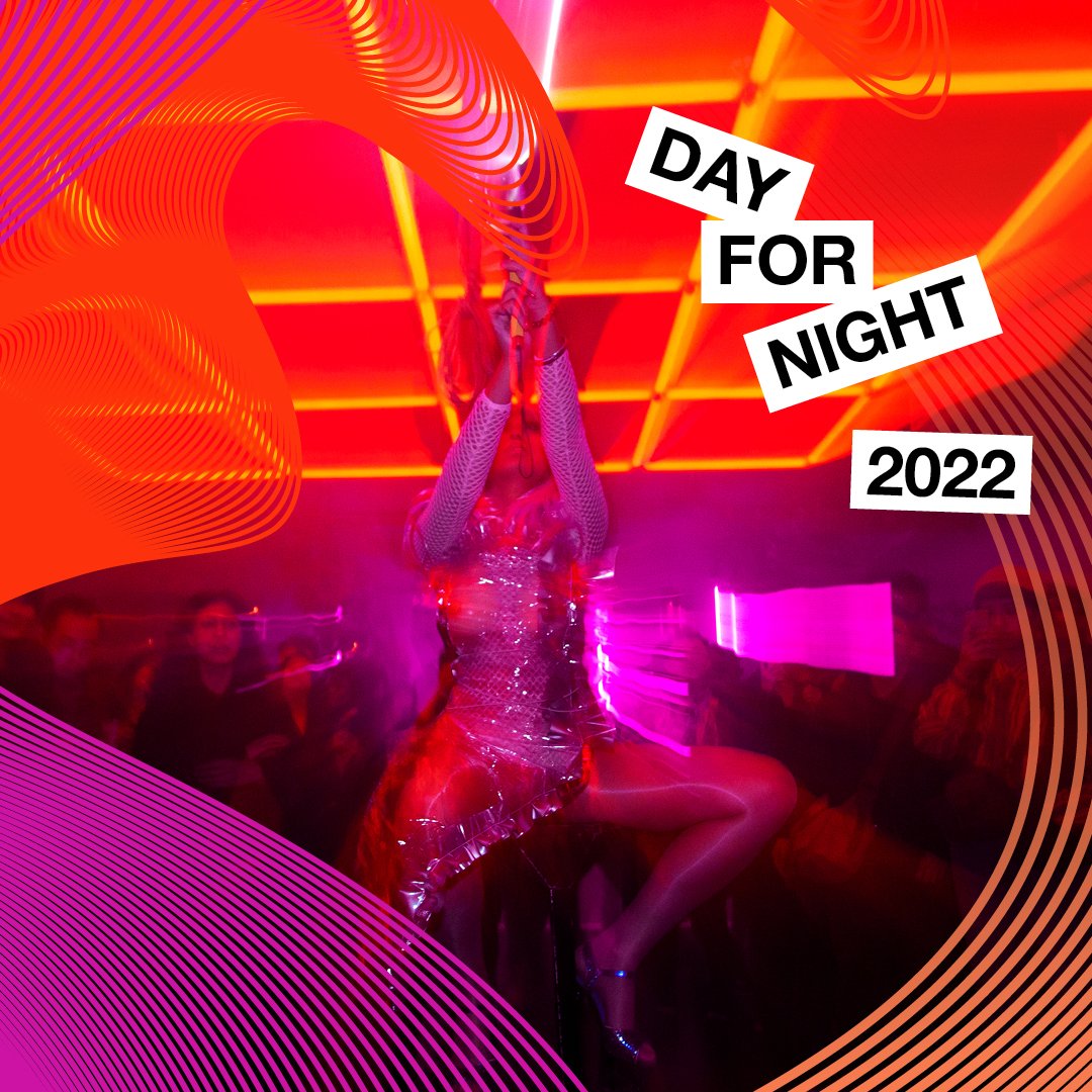 Day For Night 2022
Full lineup &amp; set times! 
Our top tip is to arrive early to experience the full 12 hours of queer magic 
performancespace.com.au/media/2805/day…