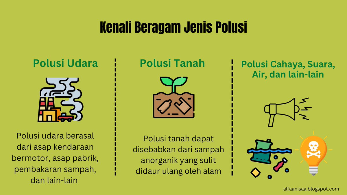 Membakar sampah juga bagian dari polusi udara, karena asapnya mengandung bahan kimia yang berbahaya untuk kesehatan dan lingkungan. Salah satunya jadi mempertebal #SelimutPolusi  #MudaMudiBumi