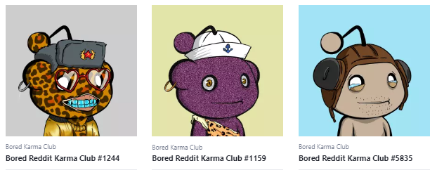 got 3 now, <a href="/BoredKarmaClub/">Bored Karma Club</a> . BULLISH!

<a href="/opensea/">OpenSea</a> relist this thing so we can reach top 1 trending again