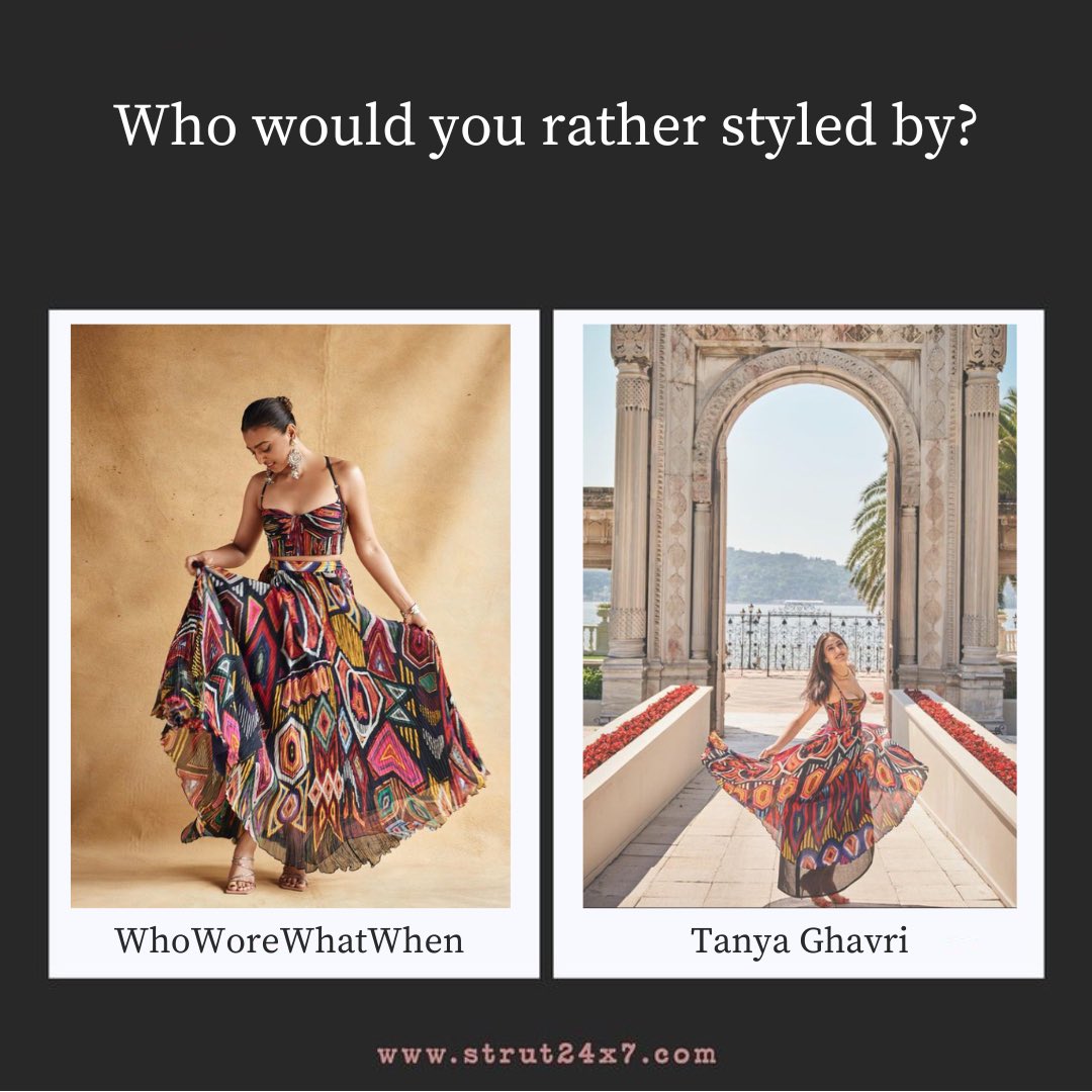 strut247x's tweet photo. Whose boho co-ord set look did you like the most? Tell us in the comments below!

#saraalikhan #radhikaapte #bollywood #bohostyle #strut24x7 https://t.co/uWBHw7hXYl