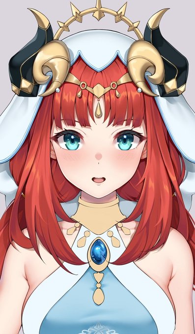 ニィロウ WIP
#原神 #GenshinImpact #Nilou 