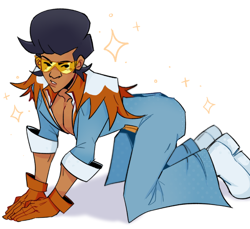 NEOBATSUIT's tweet photo. Lou Jitsu w/ gradients vs original colours ! 

#rottmnt https://t.co/J8oYGYnNVO