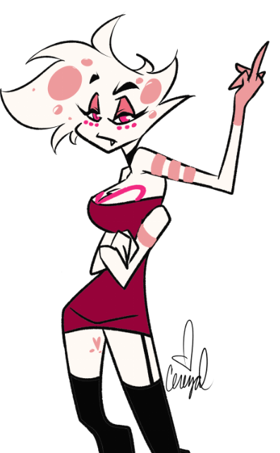 Have I returned?
Uhhhhhhhhh.....maybe...???
#hazbinhotel #angeldust