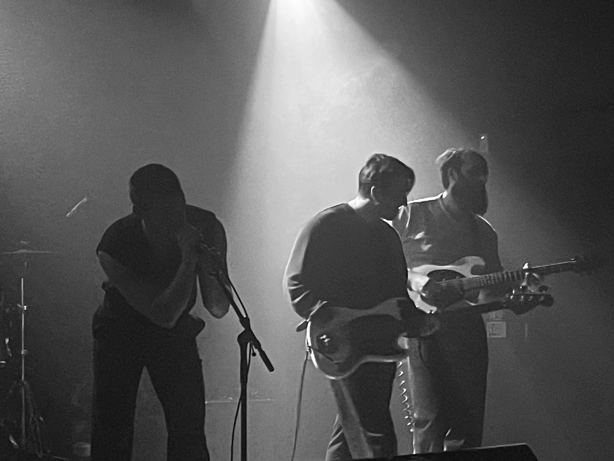Superb midweek gig action <a href="/rescuerooms/">Rescue Rooms</a> courtesy of <a href="/sheafsband/">SHEAFS</a> first saw these as young lads handing out business cards at the 2017 YNot mudbath (one of the few to play before abandonment) Been following ever since. The sound has developed superbly. Brilliantly brooding stuff.