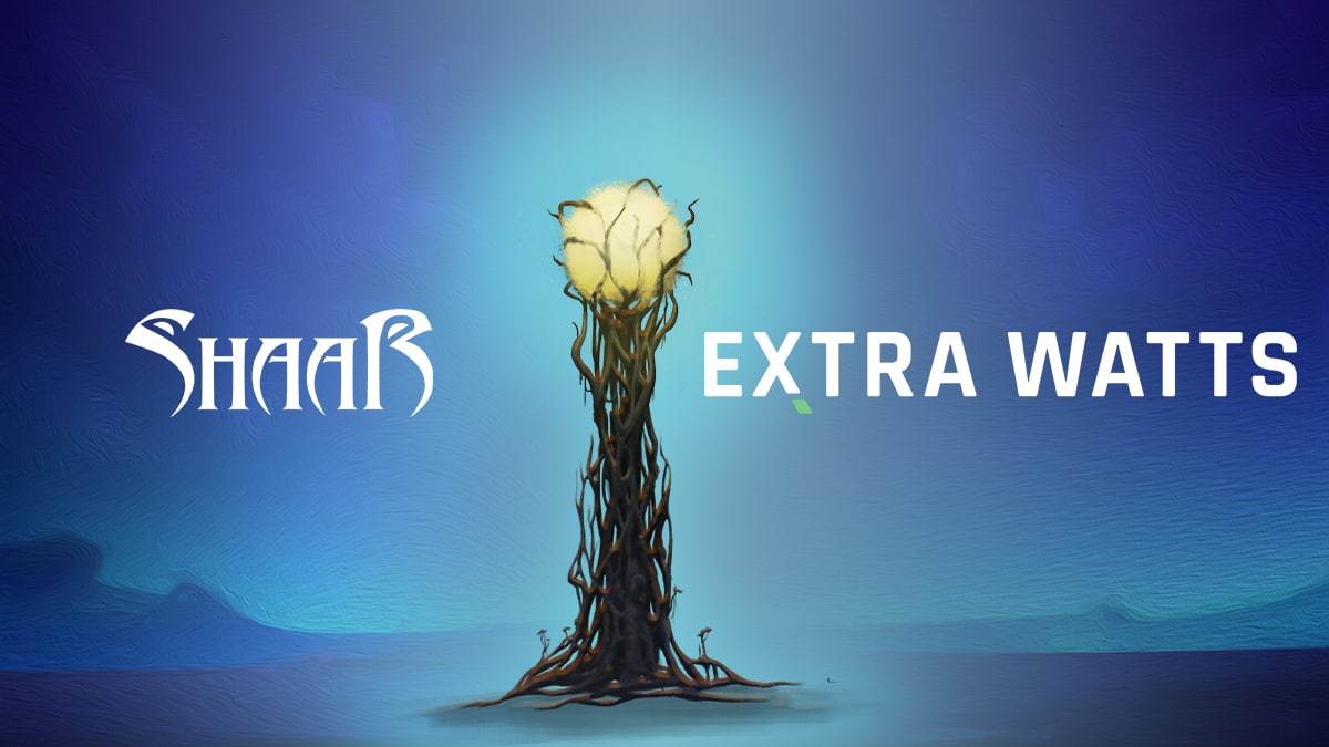 aryaatl1's tweet photo. We are happy to announce this news.
@extra_watts has become an investor in Shaar.๐ฅณ๐ฅณ๐ฅณ
@shaargame
=We strive to contribute a few extra watts to the secure, immutable, and decentralized internet.=
#ExtraWatts
#ShaarMining
#MetaRPG #Shaar https://t.co/8a6ahU8IbA