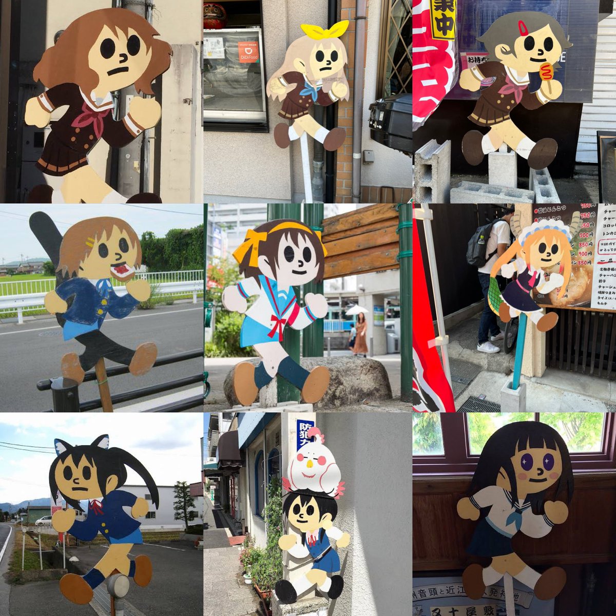 【激レア】けいおん！　飛び出し坊や　ポスター 激レア】けいおん！飛び出し坊やポスターエルメスケリードッグ