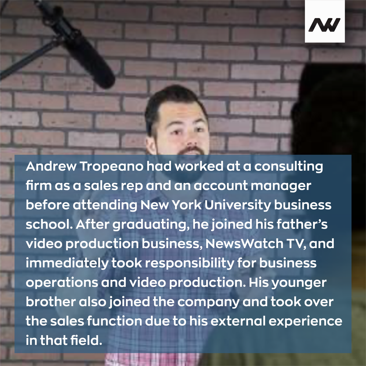 NewsWatchTV's tweet photo. Newswatch's very own Andrew Tropeano was interviewed by @Forbes ! Make sure to follow for more great content. https://t.co/zL2FWnn5bE