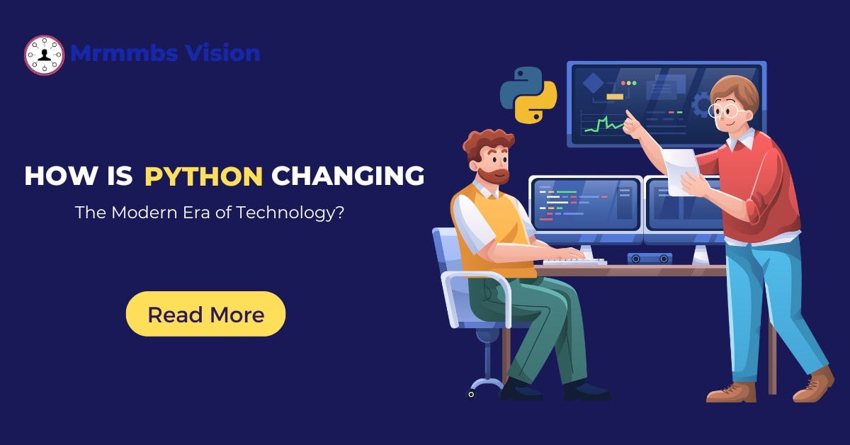 MrmmbsV's tweet image. In the modern era of technology, it comes as no surprise that Python is one of the most high-level languages.
Read full article : bit.ly/3SJFr9k
#ModernEraTechnology #popularprogramminglanguages #Pythonapplications #nativeapplications #webdevelopment #portaldevelopment