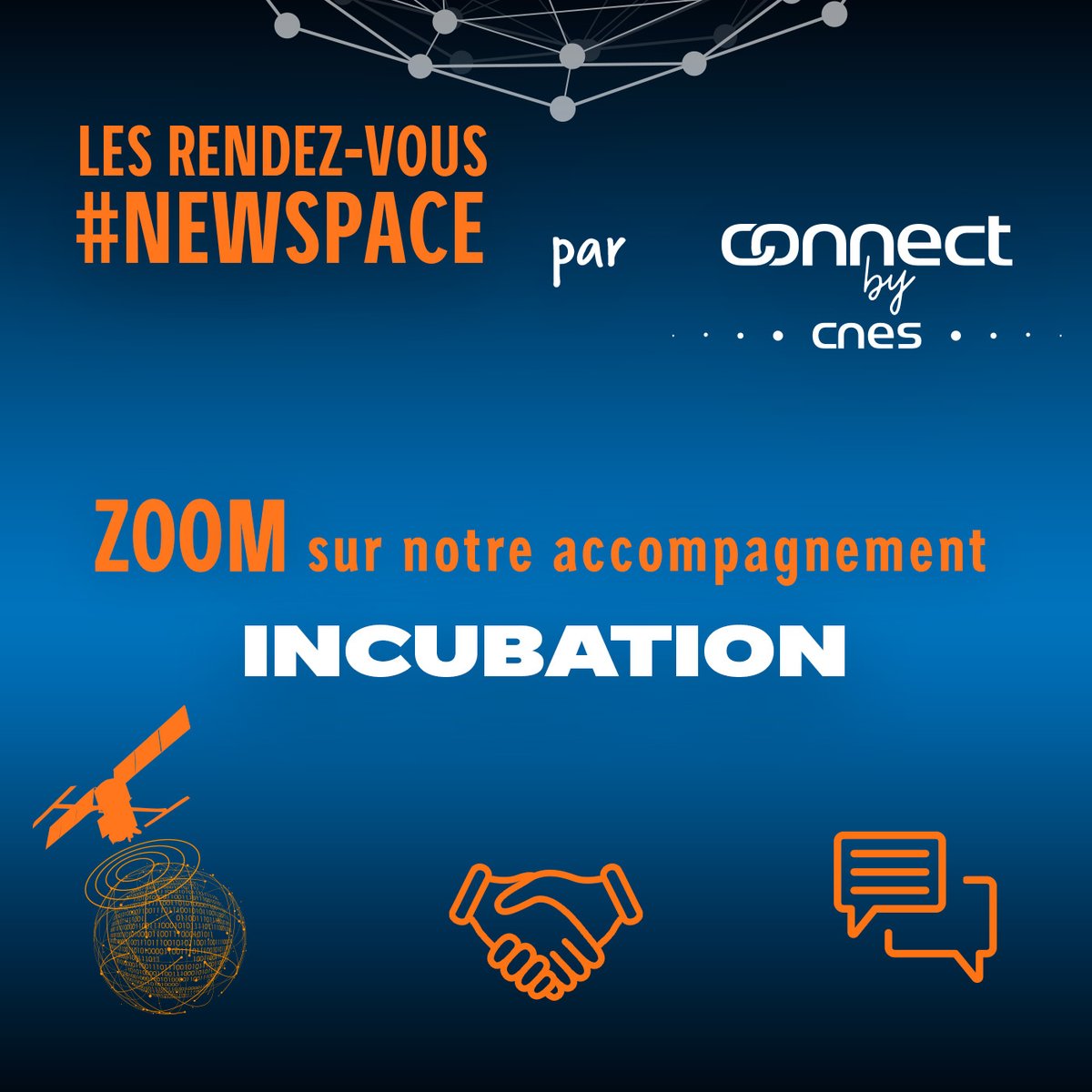 ConnectbyCNES's tweet photo. 🎙️ Les RDV #NewSpace, ép. 8⃣
L’#incubation est un pilier de notre offre, +180 startups en ont déjà bénéficié!
Avec le #NewSpace, nous avons aussi impulsé la création de #TechTheMoon, 1er incubateur au monde dédié à la Lune.
Découvrez-les en #podcast!
🎧 https://t.co/GeyVqWJ4Oh https://t.co/WtgVfApy9A