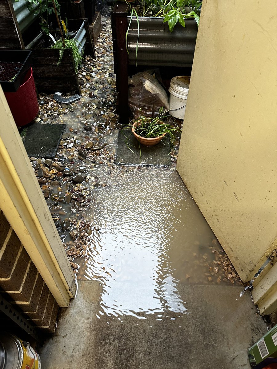 Not close to what people further North are going through but 3rd time this week we’ve had flash flooding. Looking forward to La Niña taking a break! Soon, please!