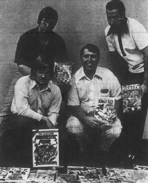 Rocky Mount, North Carolina #comicbook collectors in 1975.