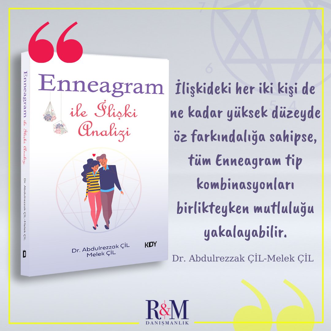 📣Kitabı kitapyurdu.com/kitap/enneagra… adresinden temin edebilirsiniz.
.
▶️remedanismanlik.com
🌏abdulrezzakcil.com
.