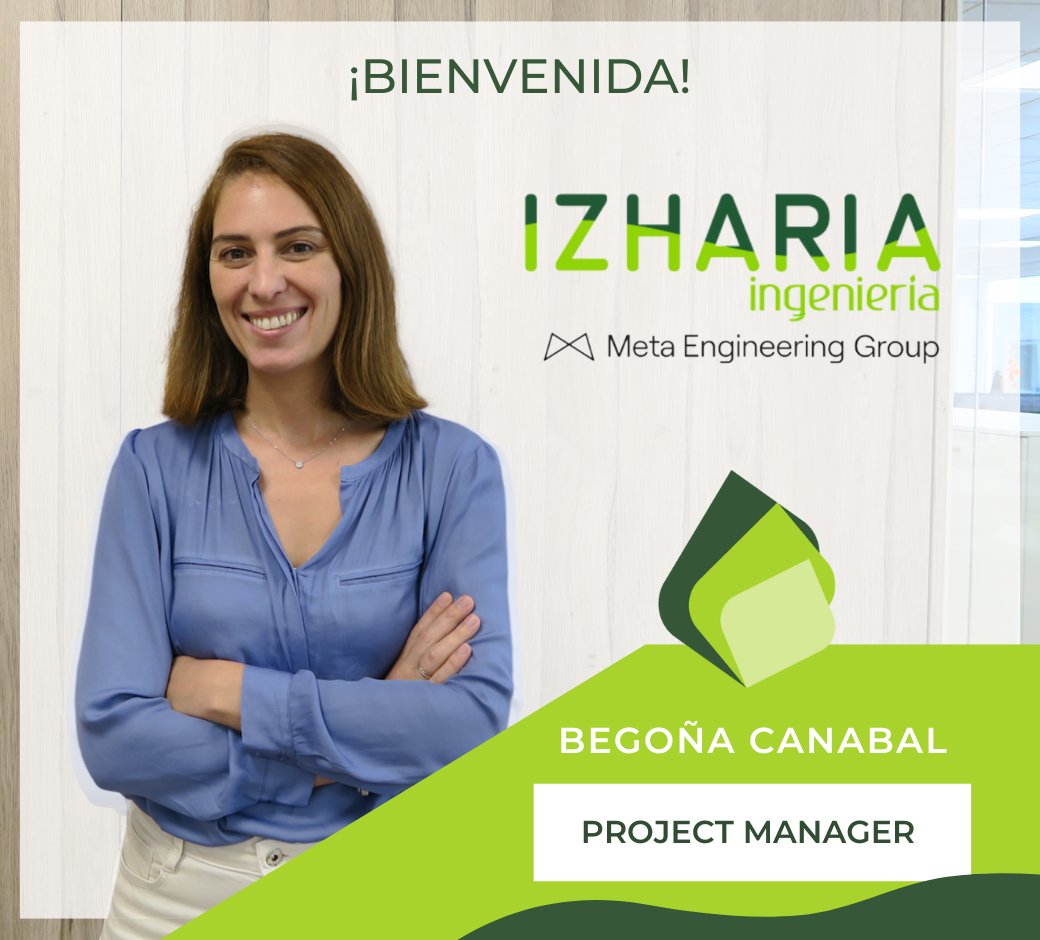 En Izhariaingenieria seguimos incorporando #talento y para crecer cada día. Os presentamos a Begoña Canabal que se incorpora como Proyect Manager en la compañía, especializada en energías renovables y una amplia experiencia en gestión de proyectos. ¡Bienvenida Begoña!