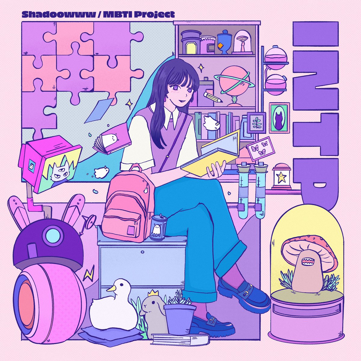 Shadoowww__'s tweet photo. MBTI-project✨ feel free to follow my instagram to see more updates! : shadoowww__

#16personalities #mbtimemes #illustration https://t.co/Ogh3Y9scu8