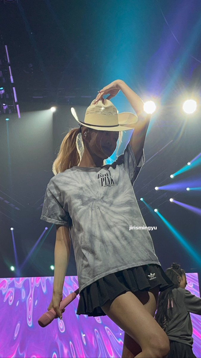 ♡ Rosé出品 ♡ Rosé with cowboy hat in Dallas 💋 #BLACKPINKinDallas #rosé #blackpink
