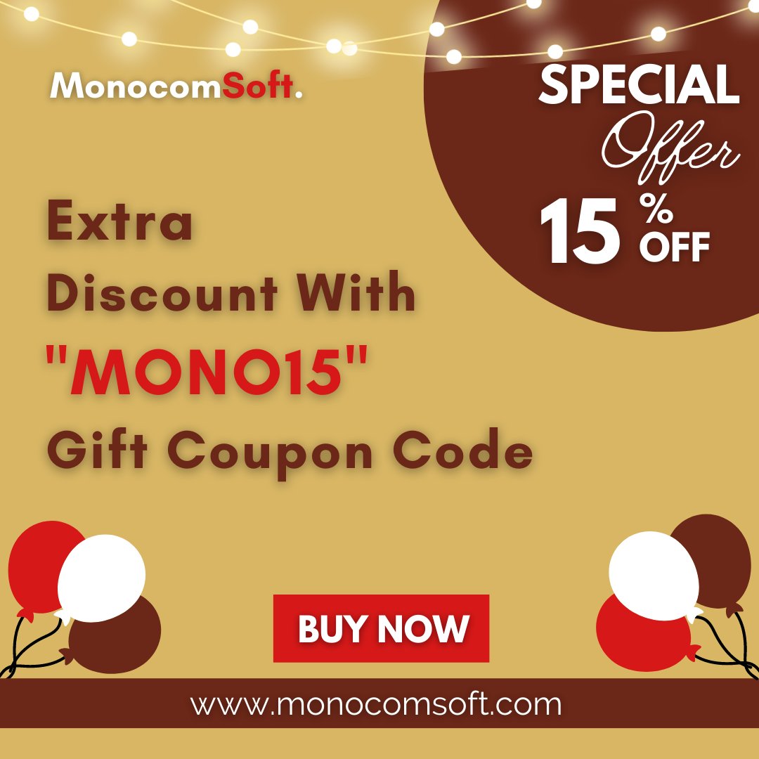 monocomsoft's tweet image. Get a 15% Extra discount on every Email Extractor of Monocomsoft. Grab the opportunity Offer for a limited time.

Gift Coupon Code:
MONO15

Visit now:
monocomsoft.com

#emailextractor #monocomsoft #emailextractorsoftware #emailmarketing #emailmarketingtool #emailfinder