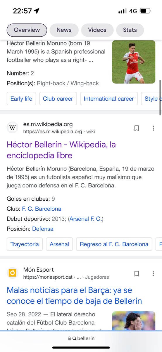 MariaCmLr's tweet photo. 😕 @HectorBellerin https://t.co/lDI942OEtG