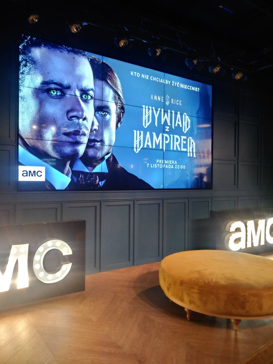 Litka's tweet photo. A już 7 listopada na @AMCtvPolska... #wywiadzwampirem #InterviewwiththeVampire https://t.co/fZOXfJFMfo