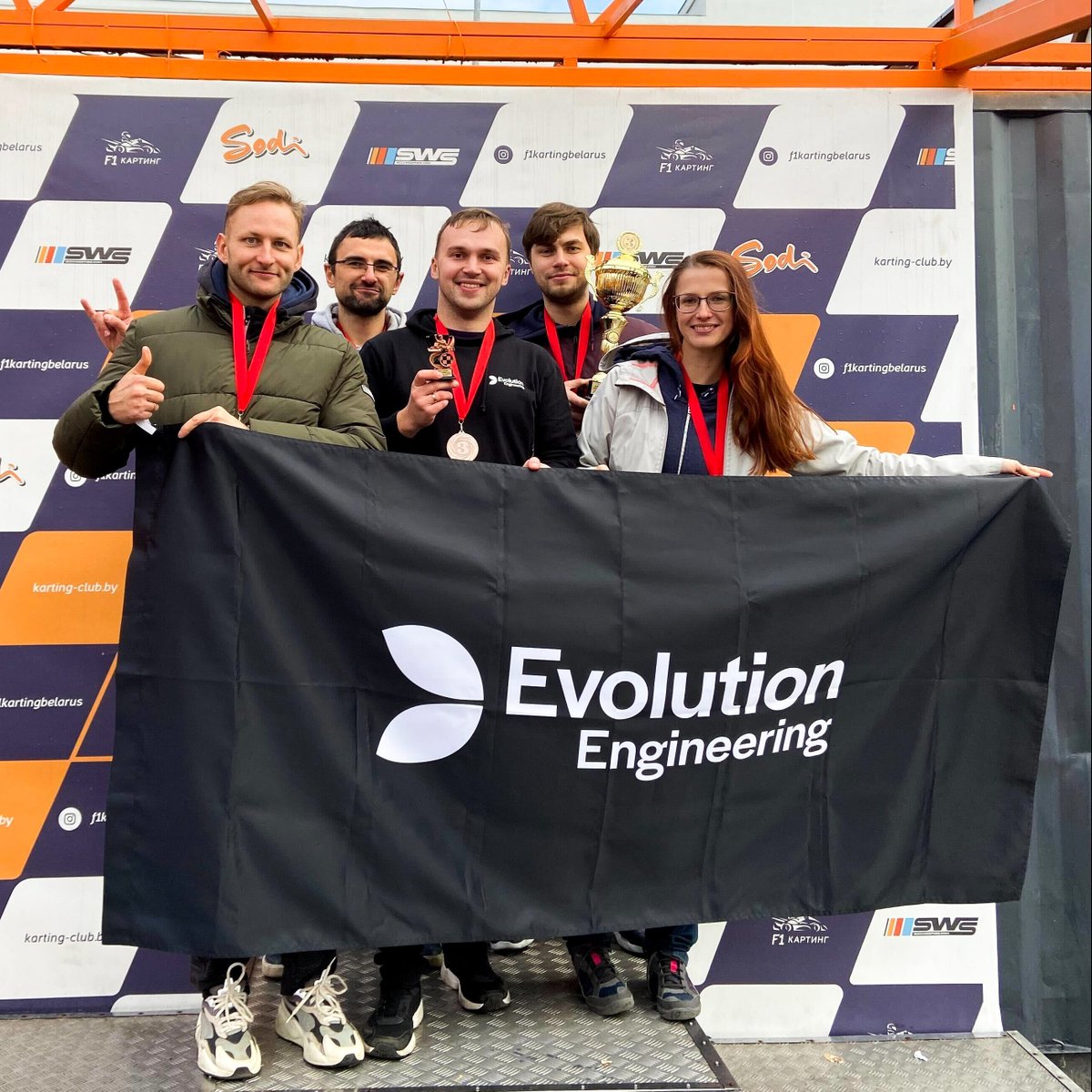 evoneering's tweet photo. What an amazing day for EVO Karting Team! 🏁 🏎️
Congrats to all participants and specially to Andrei Bylinovich, the Best Racer 🏆
#EVOteam #evolution https://t.co/UfJf3gyx2r