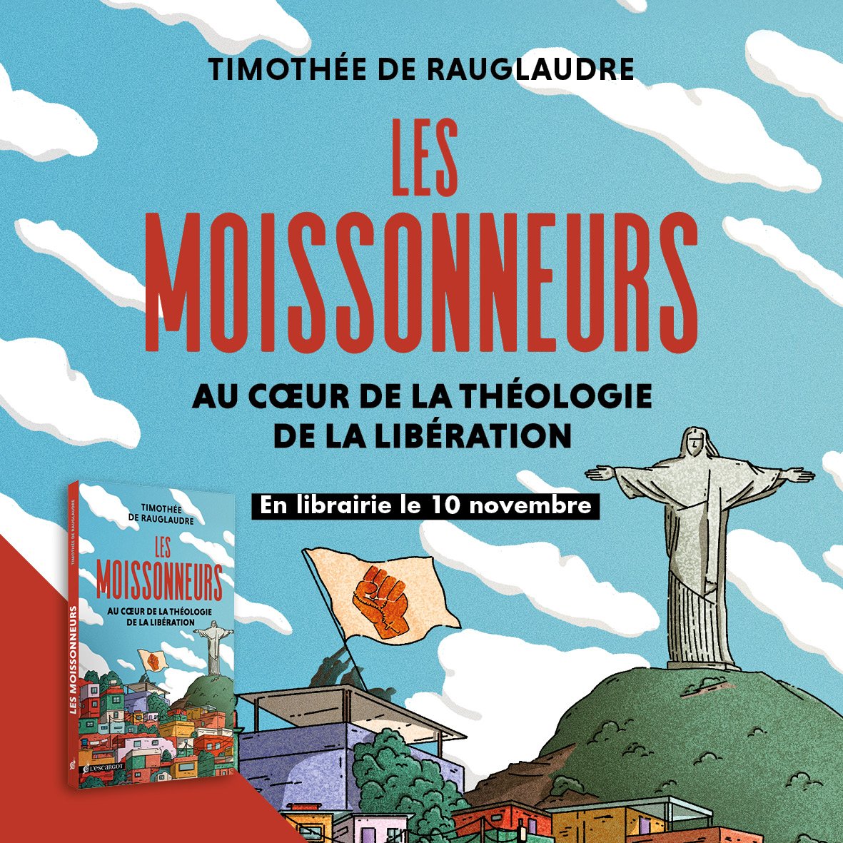 📘 Mon nouveau livre, « Les Moissonneurs : au cœur de la théologie de la libération », paraîtra le 10 novembre aux éditions de l'Escargot