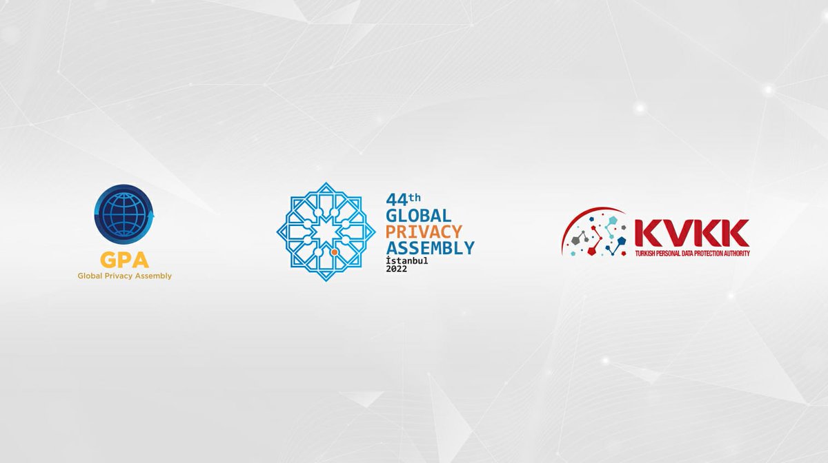 44th Global Privacy Assembly Close Session has begun.

44. Küresel Mahremiyet Asamblesi Kapalı Oturumu başladı. 

<a href="/KVKKurumu/">KVKK</a>
<a href="/PrivacyAssembly/">Global Privacy Assembly</a>

#GPA2022
#RiseOfPrivacy