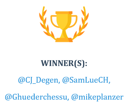 SwissCryptoMarv's tweet photo. And the lucky winners of the #SwissCryptoMarvels #NFTGiveway are... @CJ_Degen @SamLueCH @Ghuederchessu and @mikeplanzer! Congrats!🎉 https://t.co/QrUMx8VPe6
