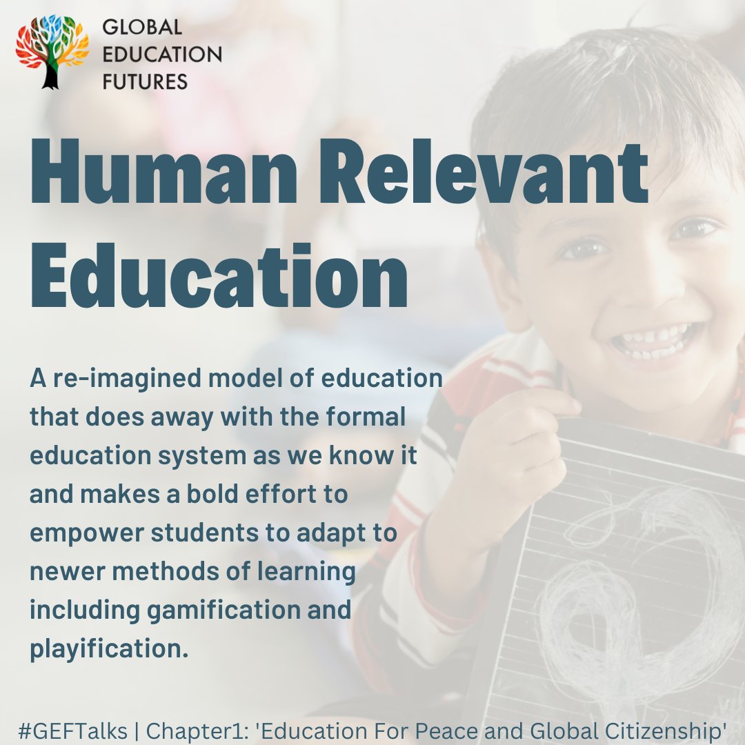 globaledfutures's tweet photo. Older models of education to ready learners for industrial revolution are obsolete for the current world, and the world yet to be discovered. There is a need to re-imagine education in ways relevant for humans of today and tomorrow!
More at #GEFTalks: https://t.co/sd7DRGXNYV https://t.co/c97jBwdw56