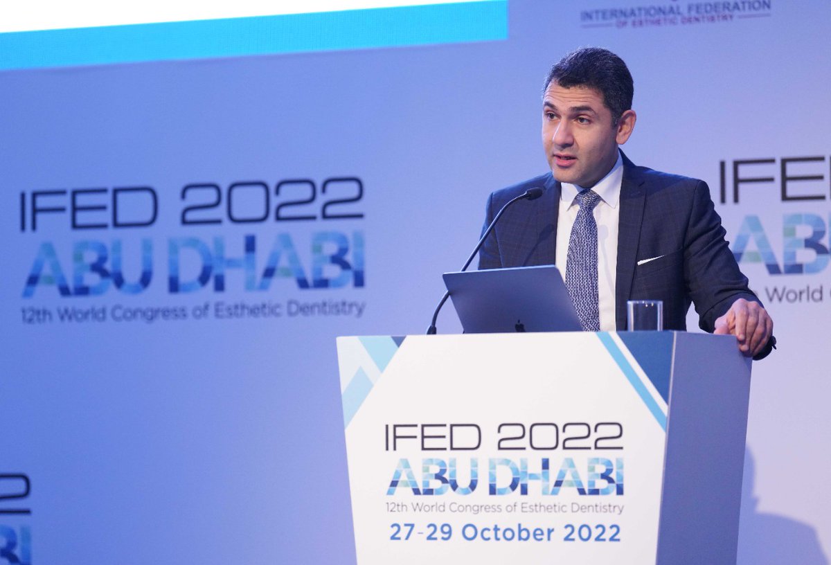 Prof. Wael Att, the President of Arabian Academy of Esthetic Dentistry (ARAED), is a Chairperson today at IFED 2022. He is also part of the Scientific Committee of this unique dental meeting.

👏Day 1 of IFED 2022 - Abu Dhabi. See you at Conrad Abu Dhabi Etihad Towers!
#ifed2022