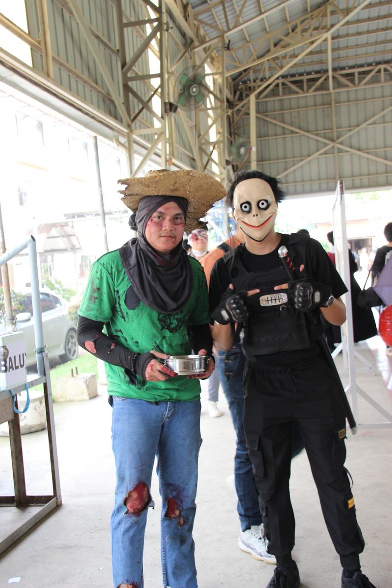 UBLCrushes's tweet photo. #HIGHLIGHTS: Halloween Party of UBLC United Architects of the Philippines Student Auxiliary (UAPSA)

Visit the gymnasium to witness their spooky costumes, fun and games.

#UBecomeWhatUBelieve https://t.co/ApIwPblEJa