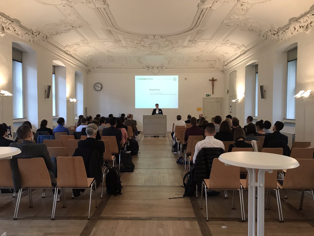 Starting now: the annual Public Relations &amp; OrgaComm conference of DGPuK <a href="/uni_bamberg_of/">Universität Bamberg</a> 🙌🏼

Looking forward to two days of presentations and interactive discussions about ▶️ Strategic truths? Realities, (Un)Truth and (Un)Truthfulness in #StrategicCommunication

#prok2022