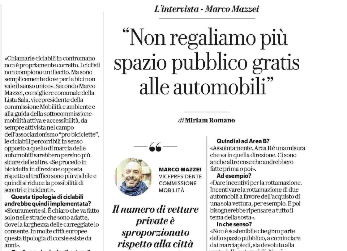 Iniziamo a ragionare sul far pagare la sosta a chi ha di più o chi spende di più per un'automobile? Ha senso regalare spazio pubblico a chi lo usa per parcheggiare automobili da decine di migliaia di euro? #milano