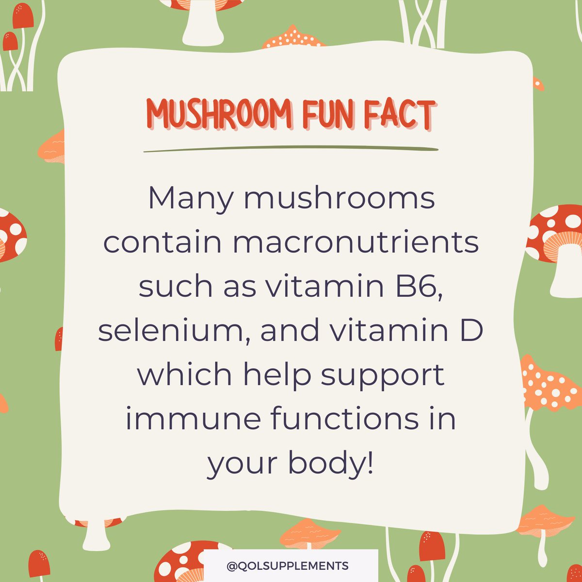 If this isn't a sign to add mushrooms to your diet, then I don't know what is 😏

#mushrooms #balanceddiet #mushroombenefits #healthyfoods #mushroomfunfact