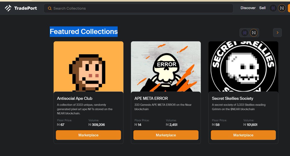 Apemetaerror's tweet image. 🙏 Thanks to TradePort for bringing Ape Meta Error to Featured Collections. @tradeportxyz 👇

tradeport.xyz

We will have news in 2-3 weeks, so stay tuned.