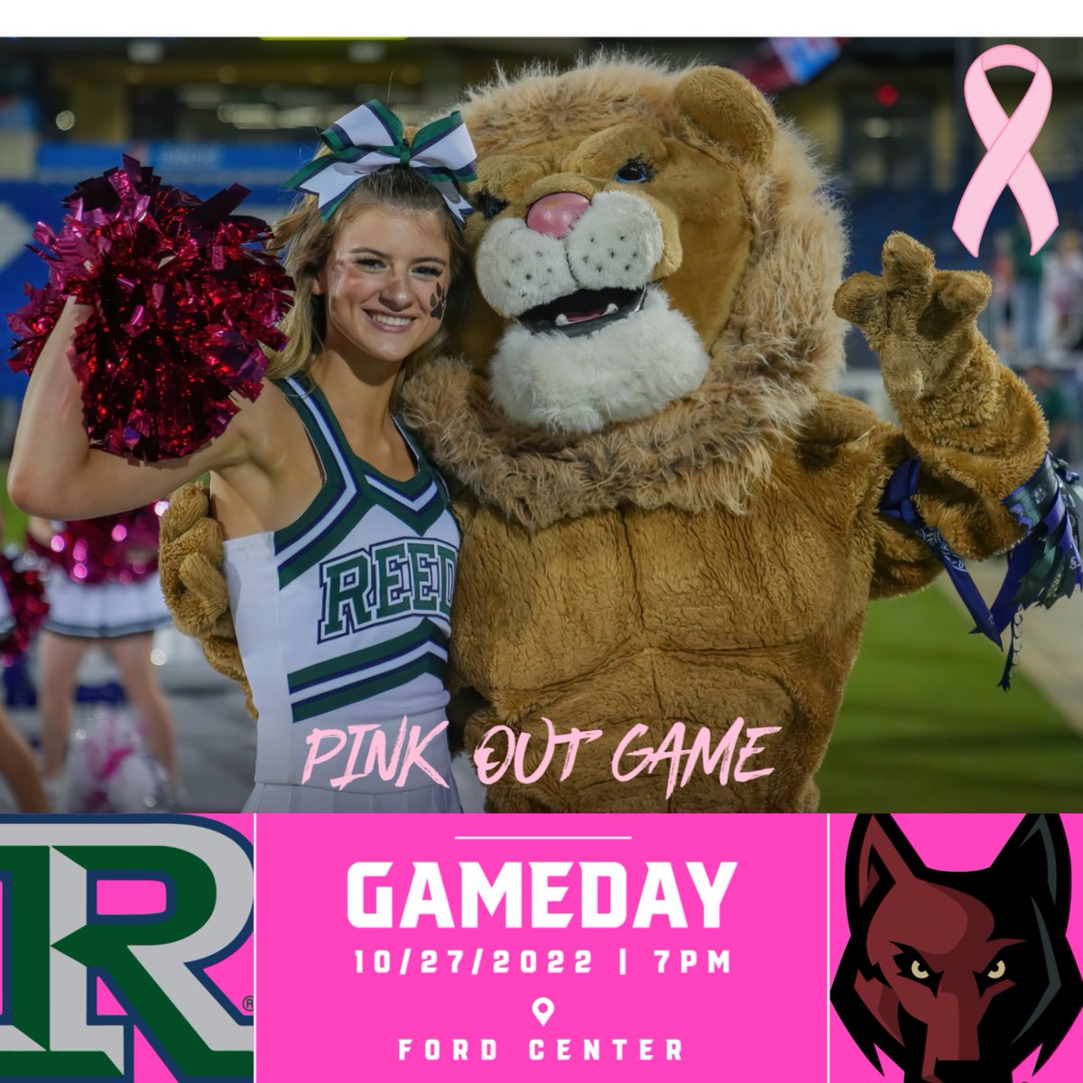 Dan Urteaga (@durteaga) on Twitter photo REEDY PINKOUT GAMEDAY TONIGHT!!!
💚💙📣🏉🦁🔥📸
<a href="/ReedyHSCheer/">Reedy HS Cheer</a>
<a href="/studentsectRHS/">Reedy Student Section</a>
<a href="/ReedyLions/">Reedy High School</a>
<a href="/RHS_FBRecruits/">Reedy HS FB Recruiting</a>
<a href="/Friscoisdsports/">Official Frisco ISD Sports</a>
<a href="/FriscoFB/">Frisco Football</a>
#rhsroar #reedyhighschool #TakePrideInThePRIDE #reedyhs #reedycheer #reedylions #OnePrideManyDreams #FriscoFB #FriscoFootball
#txhsfb
#dctf REEDY PINKOUT GAMEDAY TONIGHT!!!
💚💙📣🏉🦁🔥📸
<a href="/ReedyHSCheer/">Reedy HS Cheer</a>
<a href="/studentsectRHS/">Reedy Student Section</a>
<a href="/ReedyLions/">Reedy High School</a>
<a href="/RHS_FBRecruits/">Reedy HS FB Recruiting</a>
<a href="/Friscoisdsports/">Official Frisco ISD Sports</a>
<a href="/FriscoFB/">Frisco Football</a>
#rhsroar #reedyhighschool #TakePrideInThePRIDE #reedyhs #reedycheer #reedylions #OnePrideManyDreams #FriscoFB #FriscoFootball
#txhsfb
#dctf