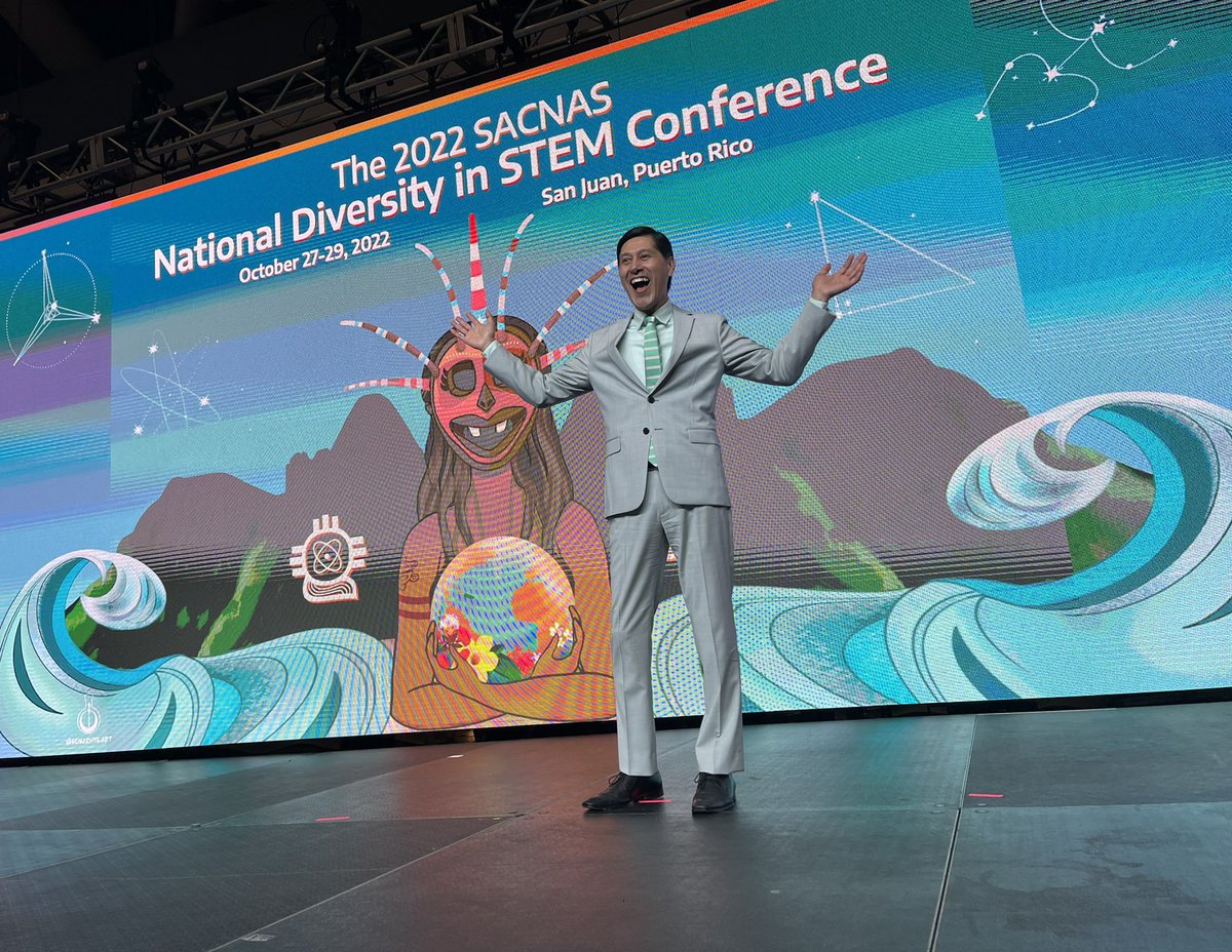 Day one @sacnas and nearly 6,000 #SACNISTAS attending #NDiSTEM2022! 
#sacnaschapter #truediversity