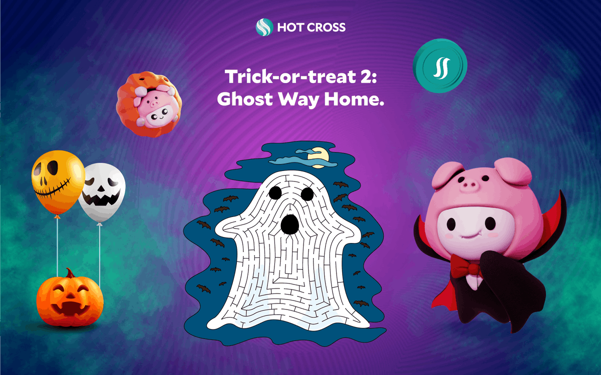 👻 Game 2 of the #HotCrossHalloweenWeek! 

🎃 Which is the quickest way home?

🌭 5 winners will each receive $10 in $HOTDOG.

❤️ Like ♻️ Retweet ⌨️ Comment your answer.

💀 Full details docs.hotcross.com/oink/guides/on…