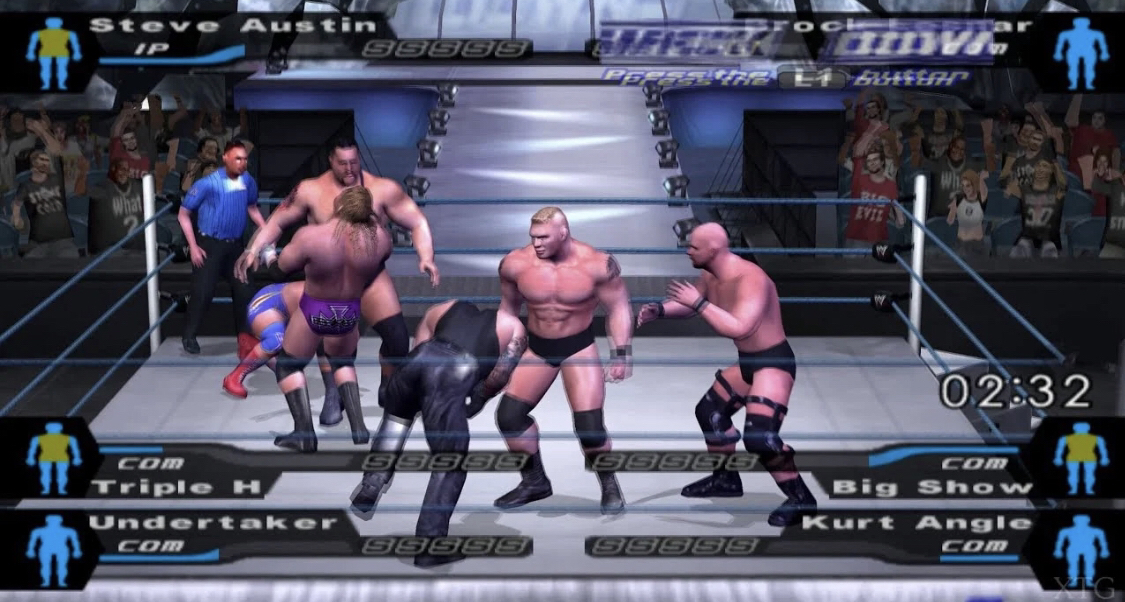 WrestleOps's tweet photo. 19 years ago today, what is widely considered by many to be the greatest wrestling game of all time was released.

WWE SmackDown! Here Comes the Pain. https://t.co/tfCzFQv3Do