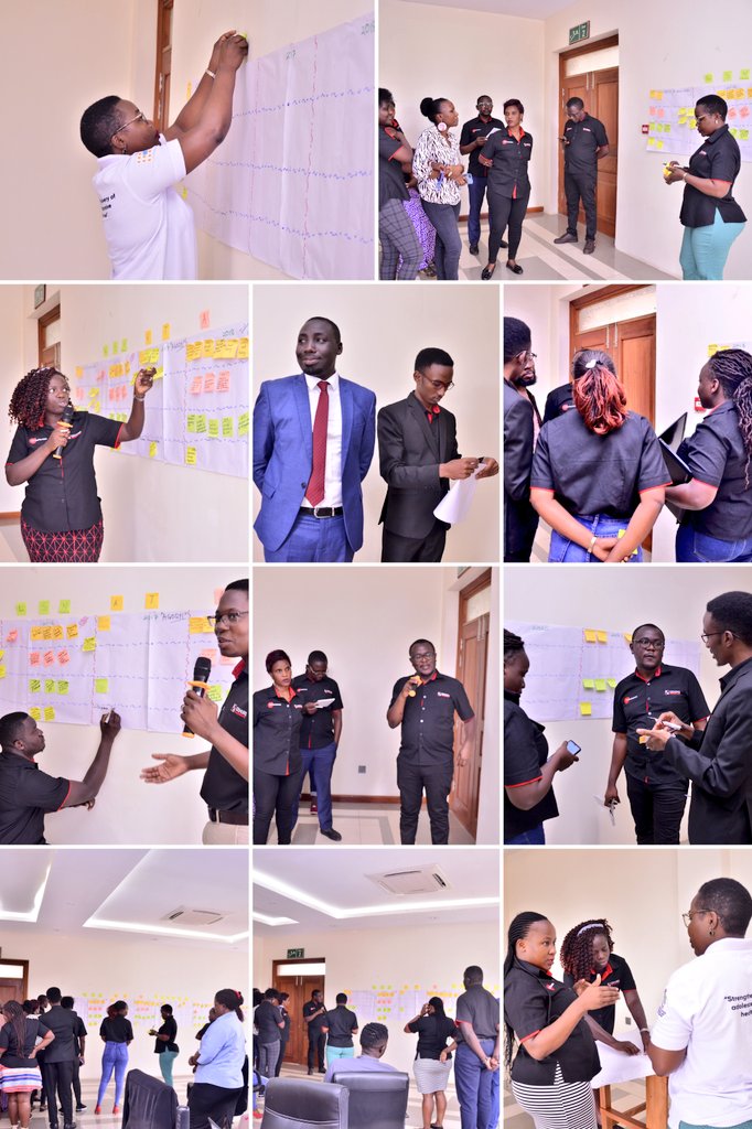 cehurduganda's tweet photo. LSN @ 8 🎊
Our DED-P @Nakibuukam practically walked the team through LSN's 8 year journey (historical perspective, purpose, expectations, roles, achievements, challenges, lessons &amp; recommendations)
She teased them to reflect on the network 5 years ahead.

#LSNRetreat
#LSNAtWork https://t.co/mnVPxCD9s8