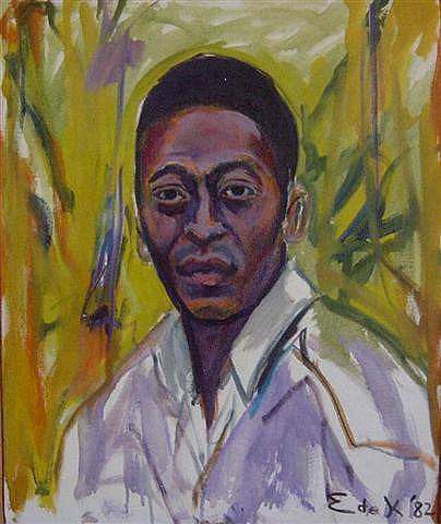 Pele No. 1, 1982 #dekooning #americanart wikiart.org/en/elaine-de-k…
