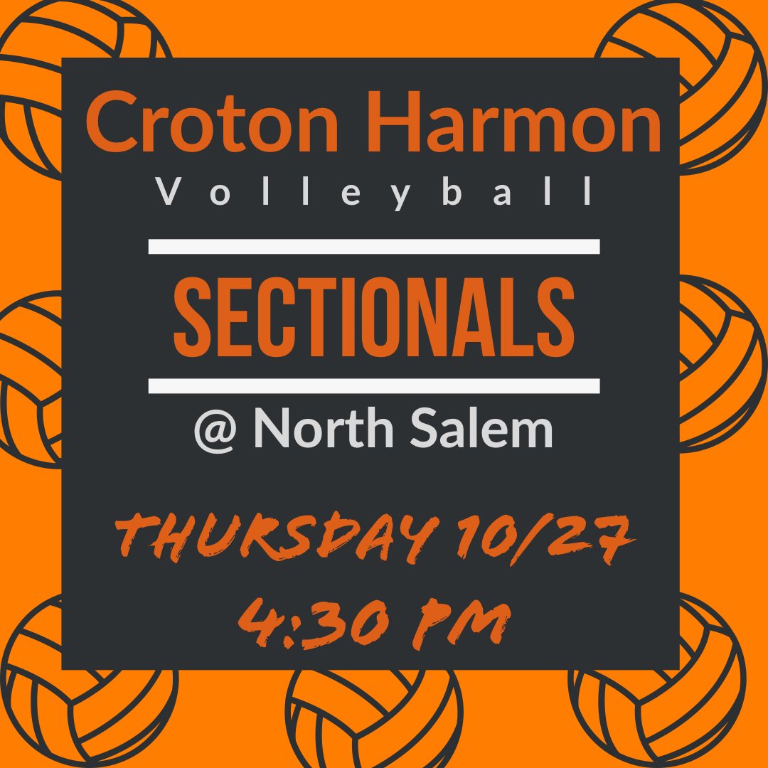 CrotonVball's tweet photo. Let’s go tigers!! https://t.co/FCZzWlt5ln
