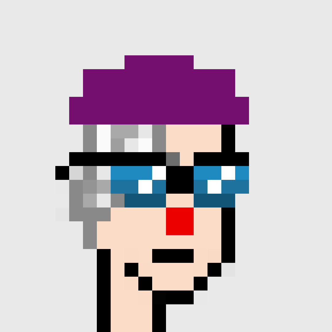 📢Congrats to gigachad <a href="/LeLeMiC1/">LeLeMiC</a> 🐳with another great high rank cyborg snipe! 🥳🍻🥂

Epunks #2626 - Traits (Half Cyborg, Beanie, Sunglasses, Clown-nose) 💎

Rank 483 - Sold 8.99 egld🔥💪