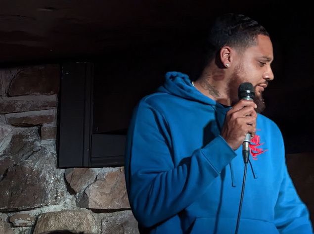RedCarsonComedy's tweet photo. 📍Washington, D.C.
“Are you living or simply existing?” Thank you to @BrokenMicComedy and  @bierbarondc for an amazing time this weekend. Chocolate City you were great thank you for having #MarvelousTheFrenchie and #RedCarsonComedy
📸: @angelbefunny https://t.co/q3PtYqrzC1