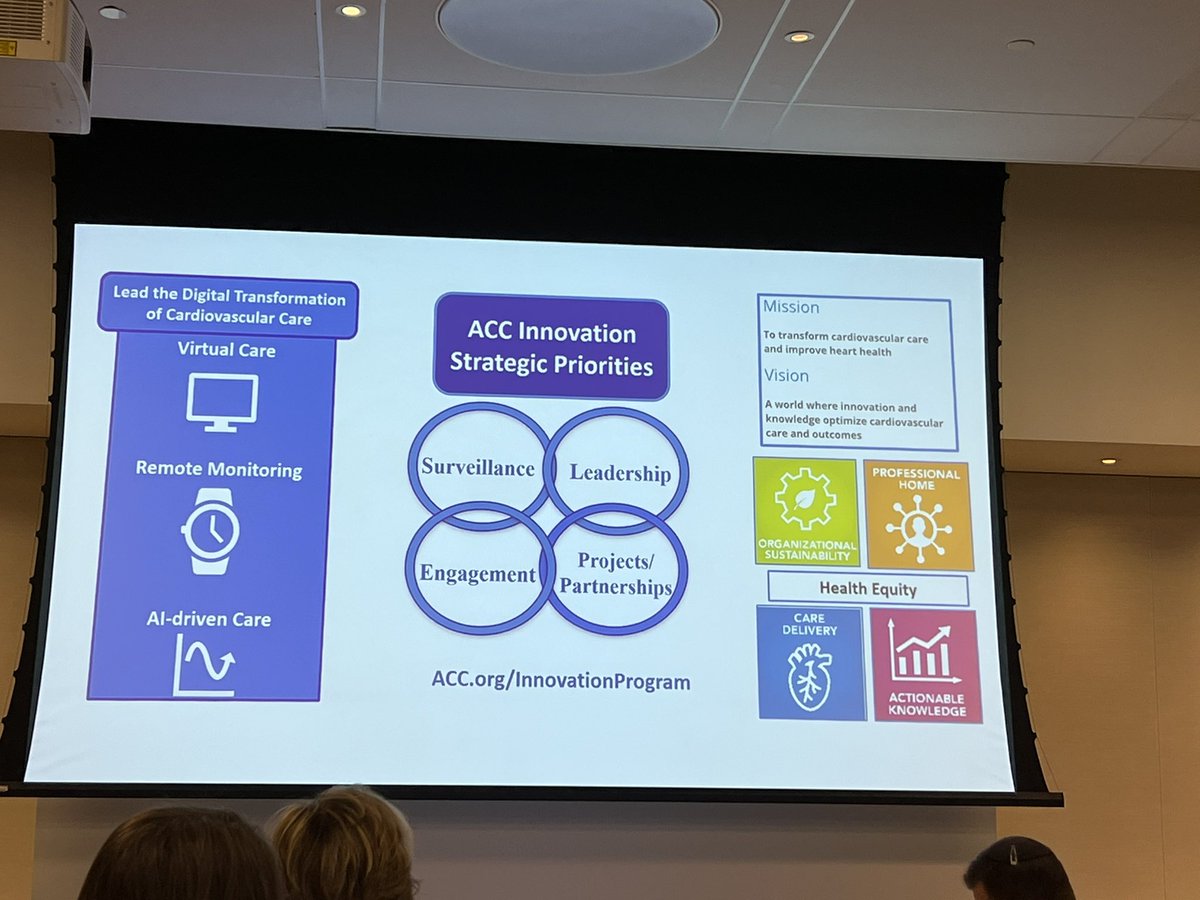 Kicking off the Applied Health Innovation Consortium AHIC @ACCinTouch #ACCInnovation #TransformCVcare bringing all the relevant stakeholders into the same room is a great start!!
