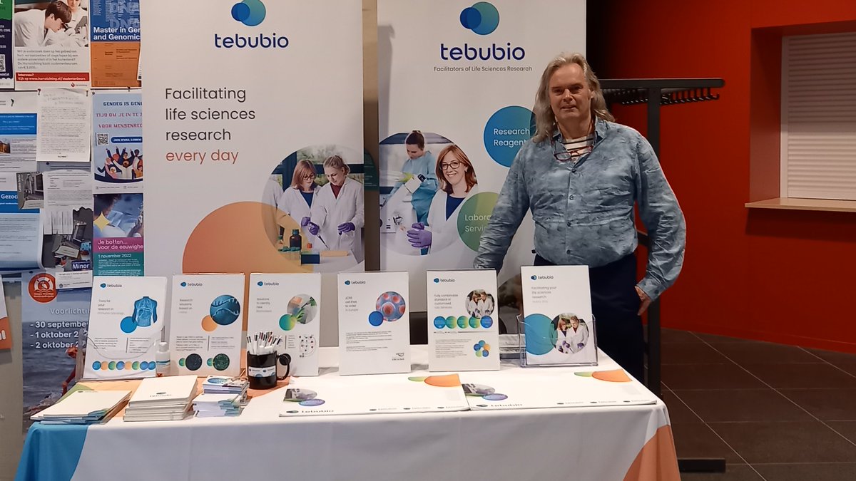 Catch up with Joost Boex at our booth during the 19th Dutch Chromatin meeting today in at the LUMC in Leiden (Netherlands)! #NVBMB #Epigenetics #LifeSciences